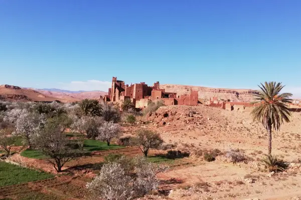 Berber villages in Ounila Valley Morocco